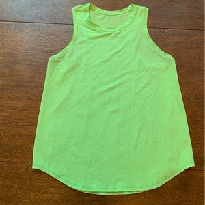 Lululemon Active Tank Lime Green